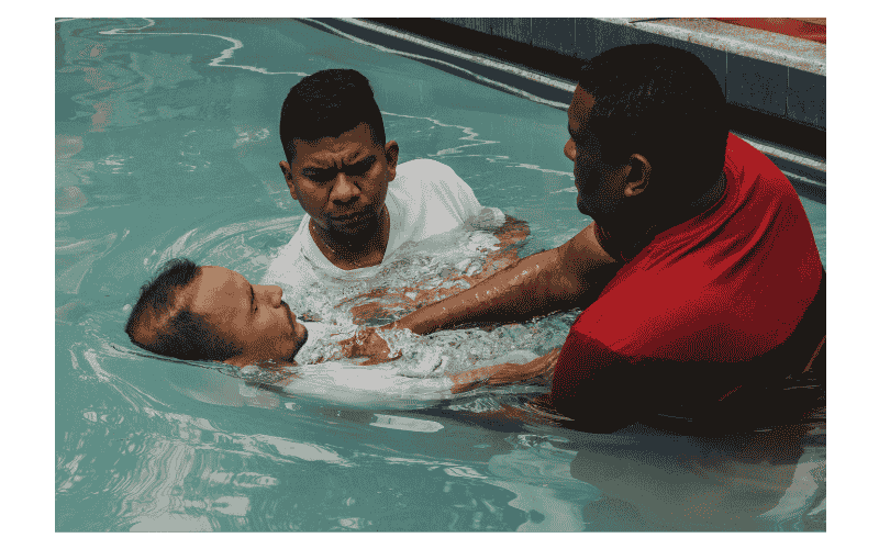 Baptism ceremony