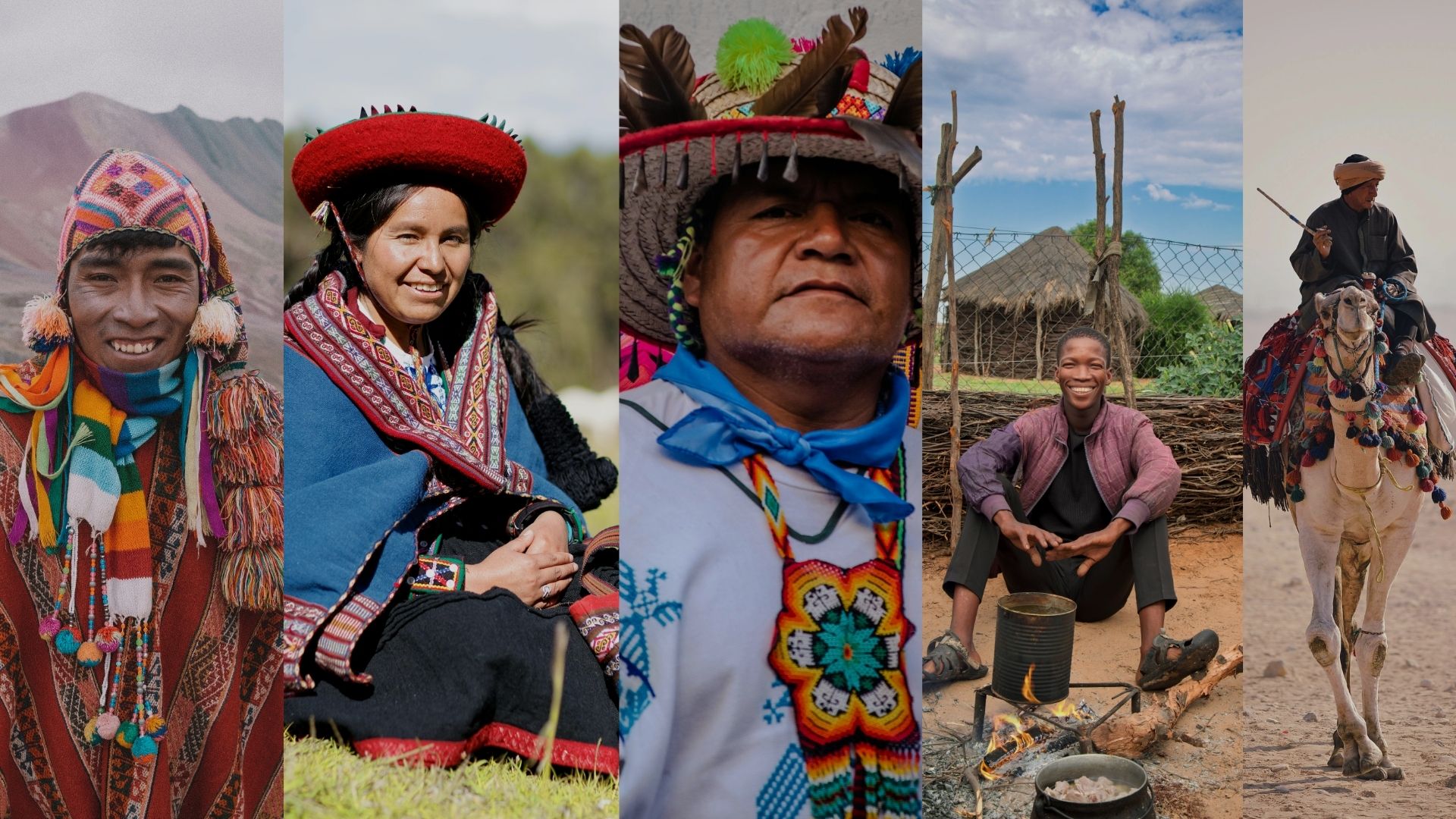 People from many different nations and cultures, each a distinct people group