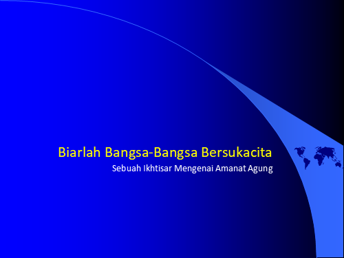 Biar Segala Bangsa Bersukacita