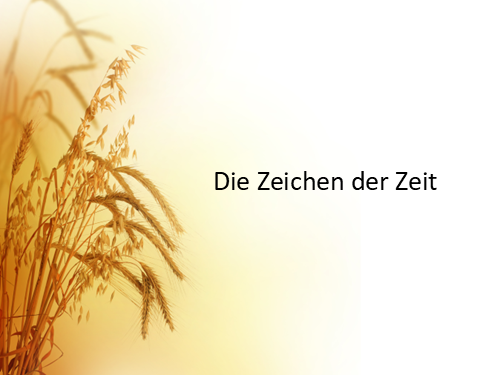 Zeichen der Zeit