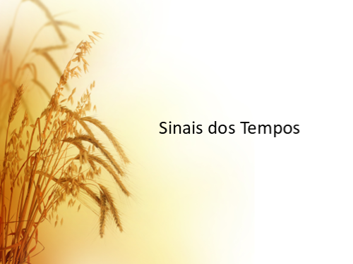 Sinais dos Tempos