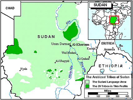 Burun, Arabized in Sudan