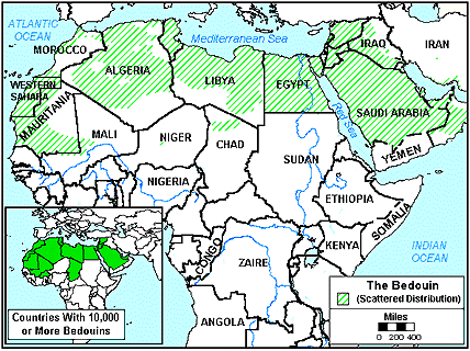 Bedouin, Laguat in Algeria