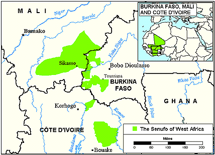 Senoufo, Central in Mali