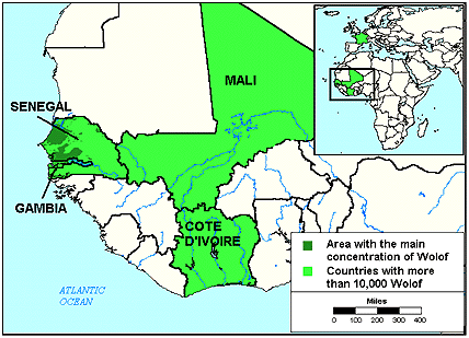 Wolof in Gabon