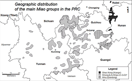 Hmu, Eastern in China