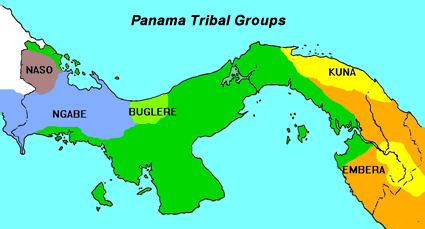 Teribe, Naso in Panama