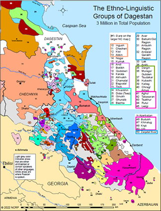 Map of Budug in Azerbaijan