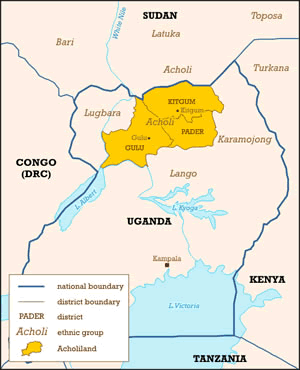 Acholi, Shuli in Uganda
