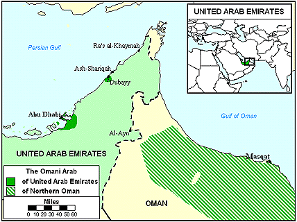 Arab, Omani in United Arab Emirates