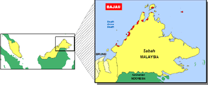 Sama, Mapun in Malaysia