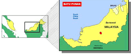 Batu Punan in Malaysia