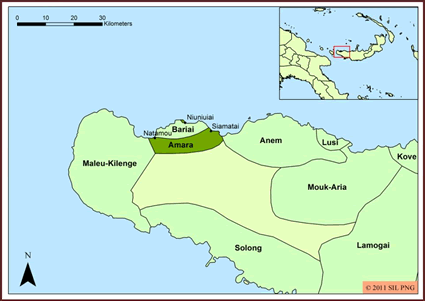 Bibling, Aria in Papua New Guinea