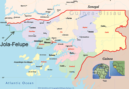 Jola-Felupe in Senegal
