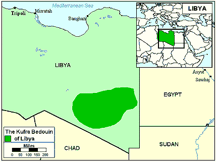 Bedouin, Kufra in Libya