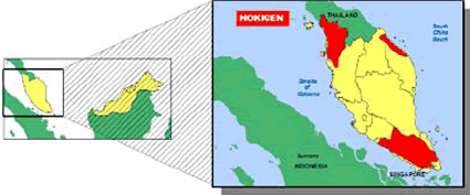 Han Chinese, Hokkien in Malaysia