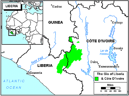 Dan, Da in Liberia