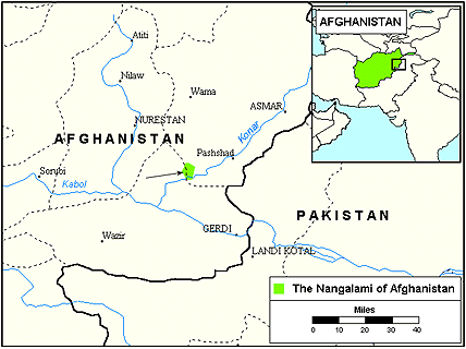 Nuristani, Grangali in Afghanistan