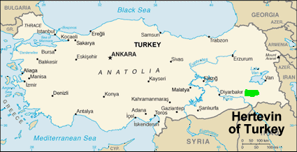 Hertevin in Türkiye (Turkey)