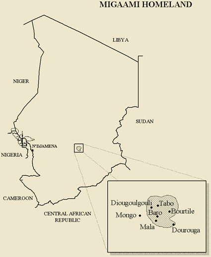 Map of Jongor, Dionkor in Chad