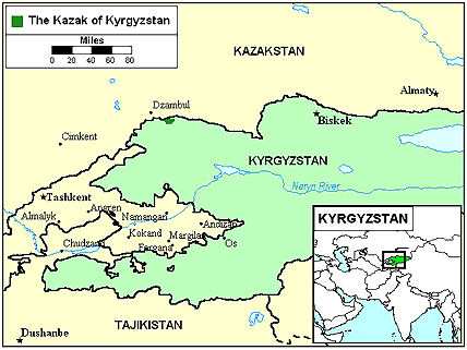 Kazakh in Kyrgyzstan
