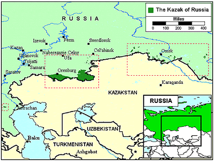 Kazakh in Russia
