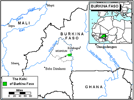 Kolsi, Ko in Burkina Faso