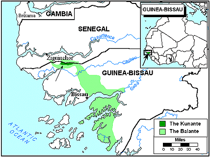 Maswanka, Kunante in Guinea-Bissau