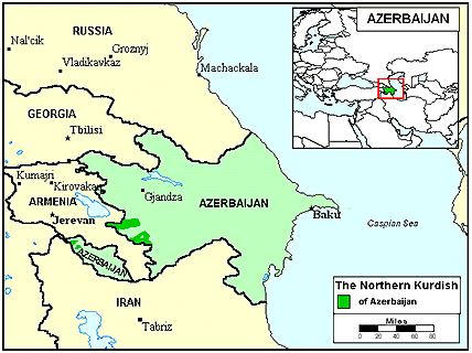 Kurd, Kurmanji in Azerbaijan