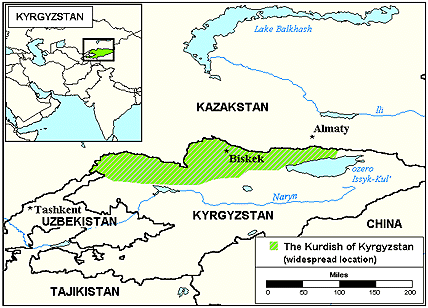 Kurd, Kurmanji in Kyrgyzstan