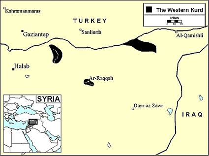 Kurd, Kurmanji in Syria