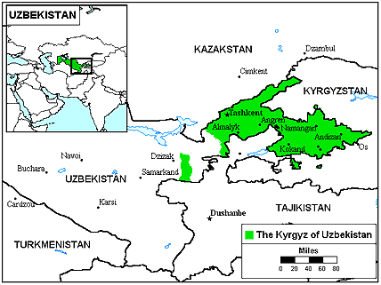 Kyrgyz in Uzbekistan