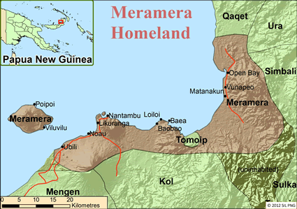 Meramera, Ubili in Papua New Guinea
