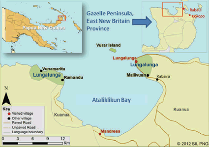 Lungalunga in Papua New Guinea