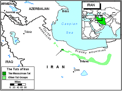 Tat, Muslim in Iran