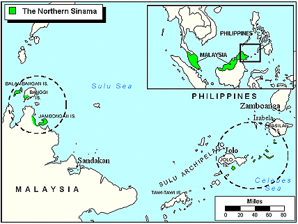 Sama, Balangingih in Malaysia