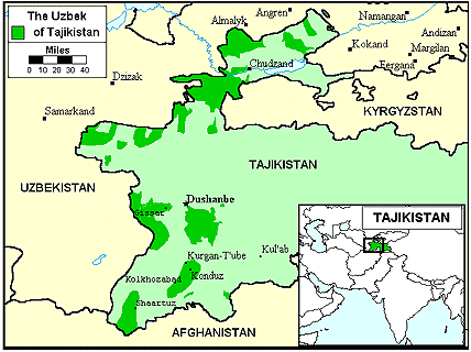 Uzbek, Northern in Tajikistan