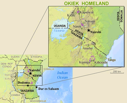 Kalenjin, Okiek in Kenya