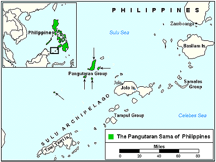 Sama, Pangutaran in Philippines