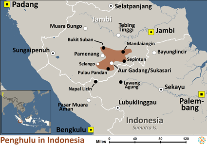 Map of Penghulu in Indonesia