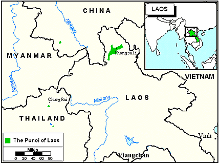 Phunoi in Laos