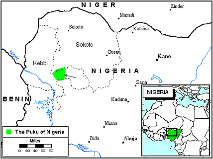 Puku, Fakanchi in Nigeria