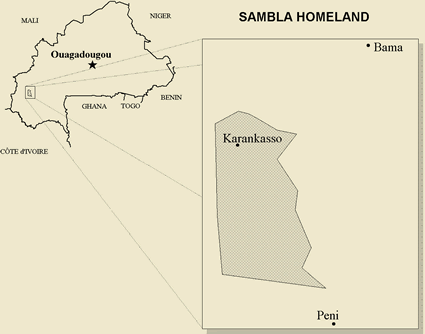 Map of Seemogo in Burkina Faso