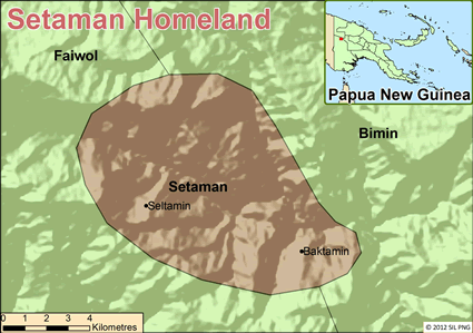 Setaman in Papua New Guinea
