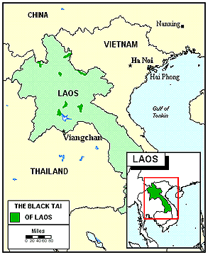Tai Dam in Laos