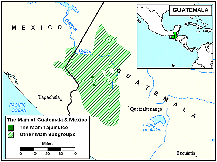 Mam, Tajumulco in Guatemala