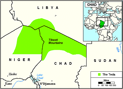 Tubu, Teda in Chad