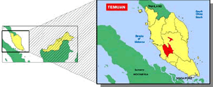 Temuan, Benua in Malaysia