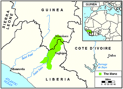 Maan in Guinea