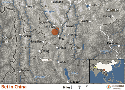 Map of Bei in China